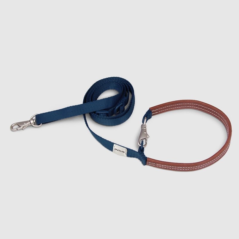 SPUTNIK 牵绳 - 蓝 (S) - 项圈/牵绳 - 聚酯纤维 蓝色