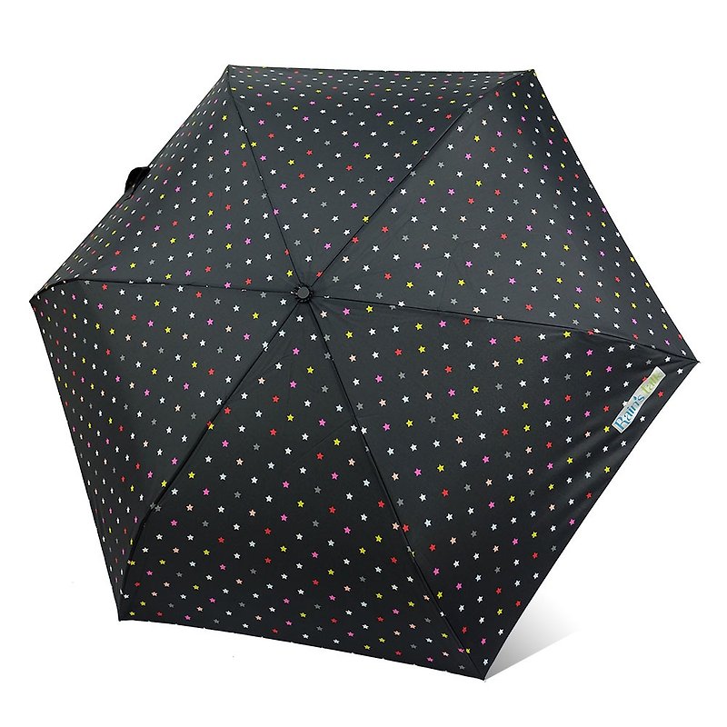 【台湾文创 Rain's talk】星星抗UV三折手开伞 - 雨伞/雨衣 - 防水材质 