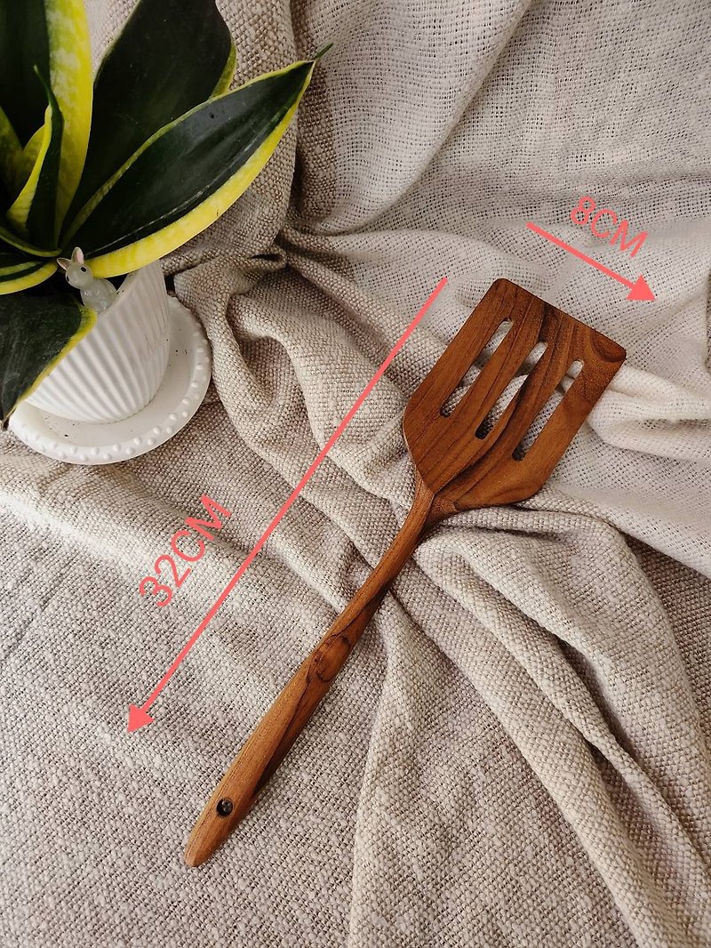【柚木锅铲】 - 餐刀/叉/匙组合 - 木头 