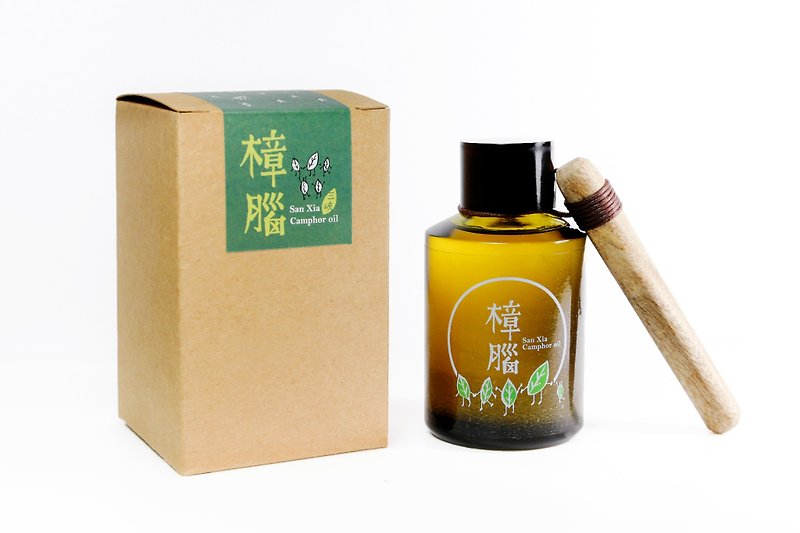 台湾好油100%顶级天然樟脑油 - 香薰/精油/线香 - 植物．花 橘色