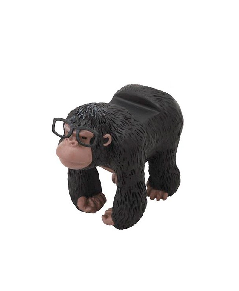 日本Magnets可爱动物系列摆饰造型眼镜架/眼镜座(大猩猩)瑕疵特卖 - 其他 - 其他材质 黑色
