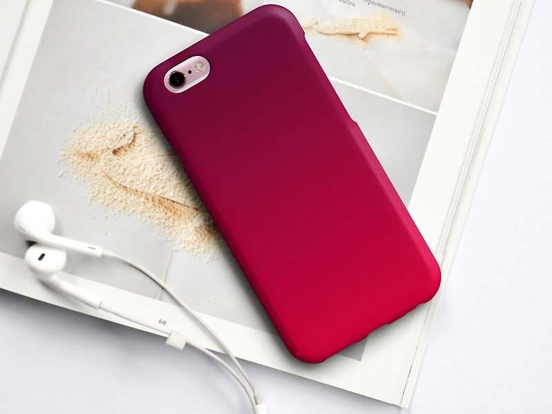 red gradient Phone case - 平板/电脑保护壳 - 塑料 红色