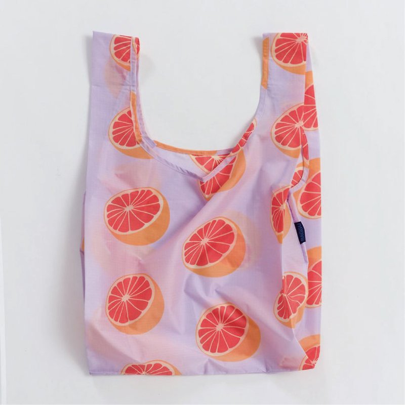 BAGGU环保收纳购物袋- 葡萄柚 - 手提包/手提袋 - 防水材质 粉红色