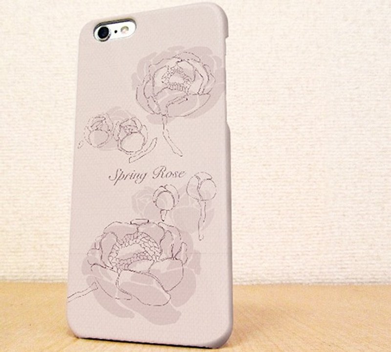 （Free shipping）iPhone case GALAXY case ☆Rose in spring - 手机壳/手机套 - 塑料 粉红色