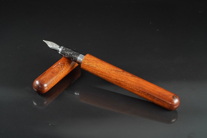 美洲沙漠铁木雪茄封端14两用笔(钢笔钢珠笔)FS5140012 - 钢笔 - 木头 咖啡色