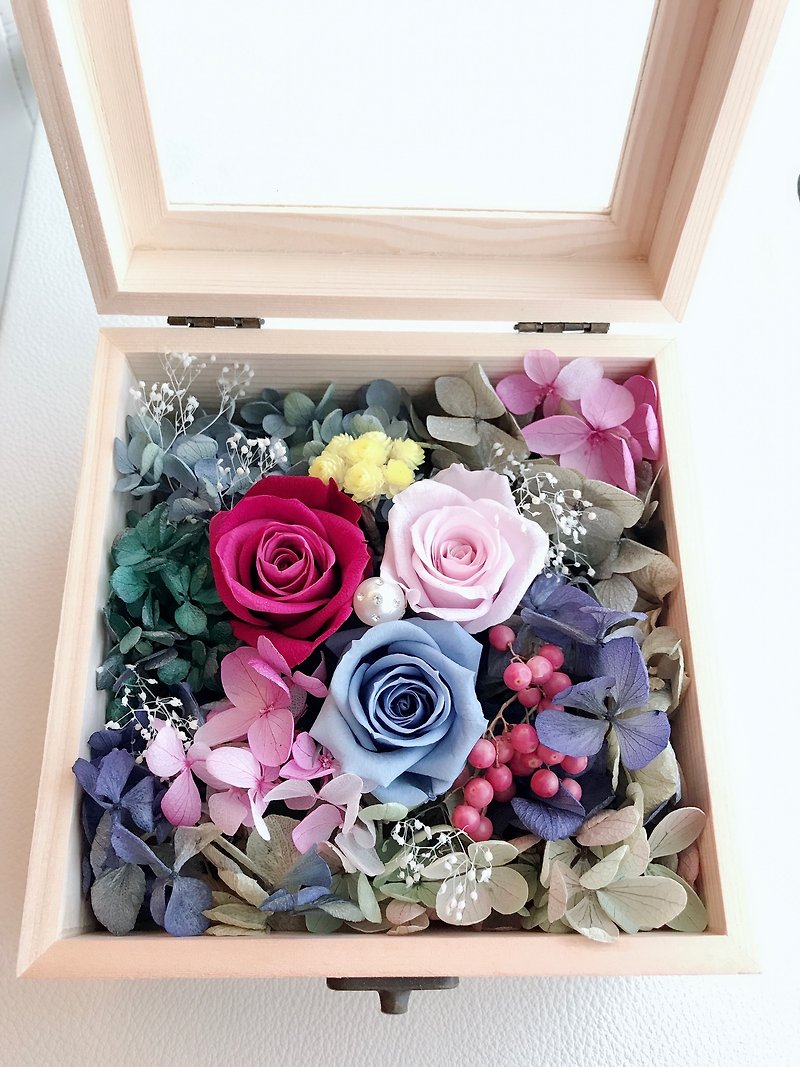 订作不凋花盒/紫色花海 - 摆饰 - 植物．花 紫色