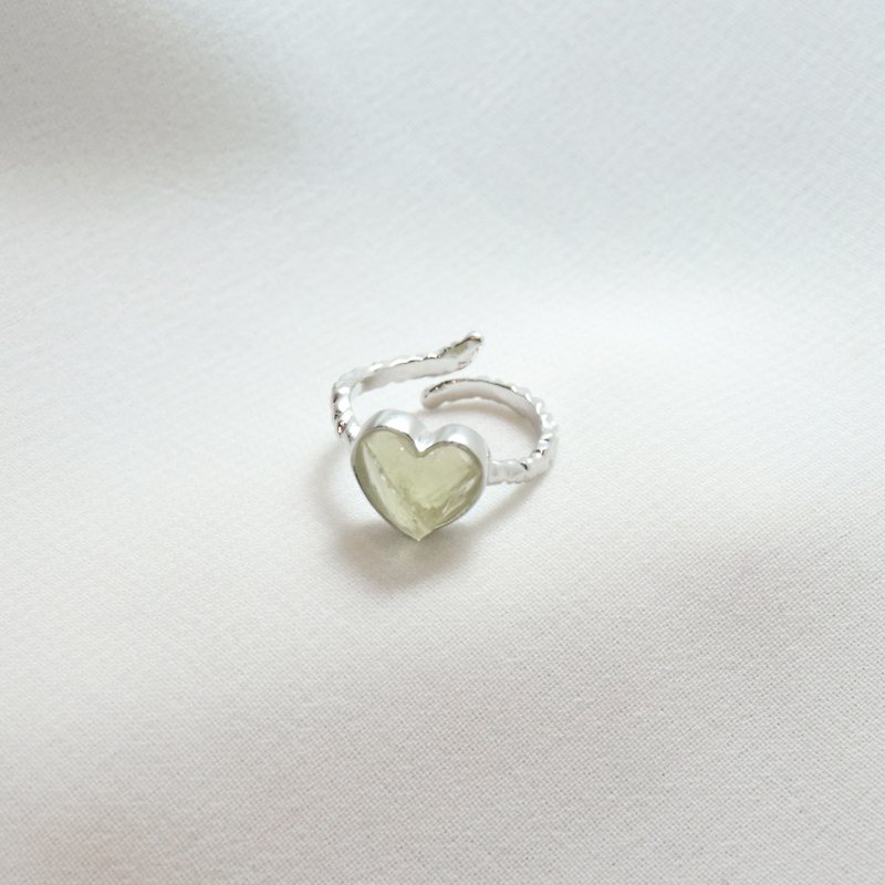 Heartbeat ring - 戒指 - 其他材质 银色