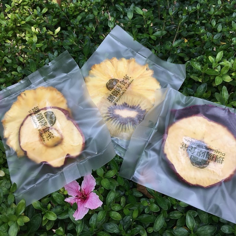 专属订单 婚礼包装双果干100包 凤梨+苹 - 水果干 - 新鲜食材 红色