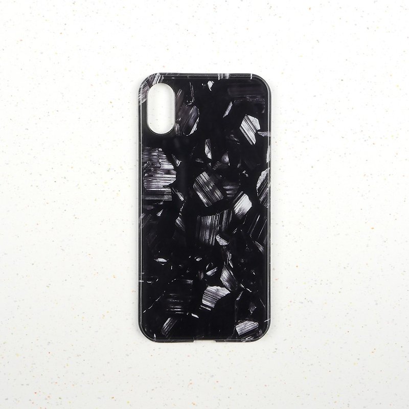 Mod NX单买专用背板/质感石纹-星夜矿石 for iPhone系列 - 手机配件 - 塑料 黑色