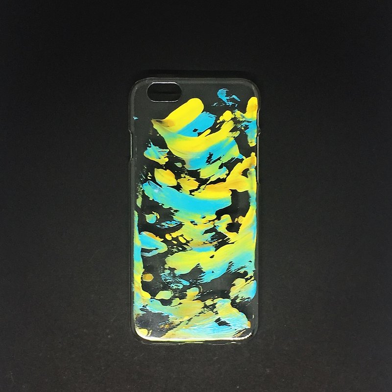 Acrylic 手绘抽象艺术手机壳 | iPhone 6/6s |  Play Child - 手机壳/手机套 - 压克力 黄色