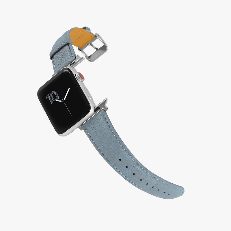 定制化礼物 意大利真皮革表带Apple Watch 粉蓝色 - 其他 - 真皮 蓝色