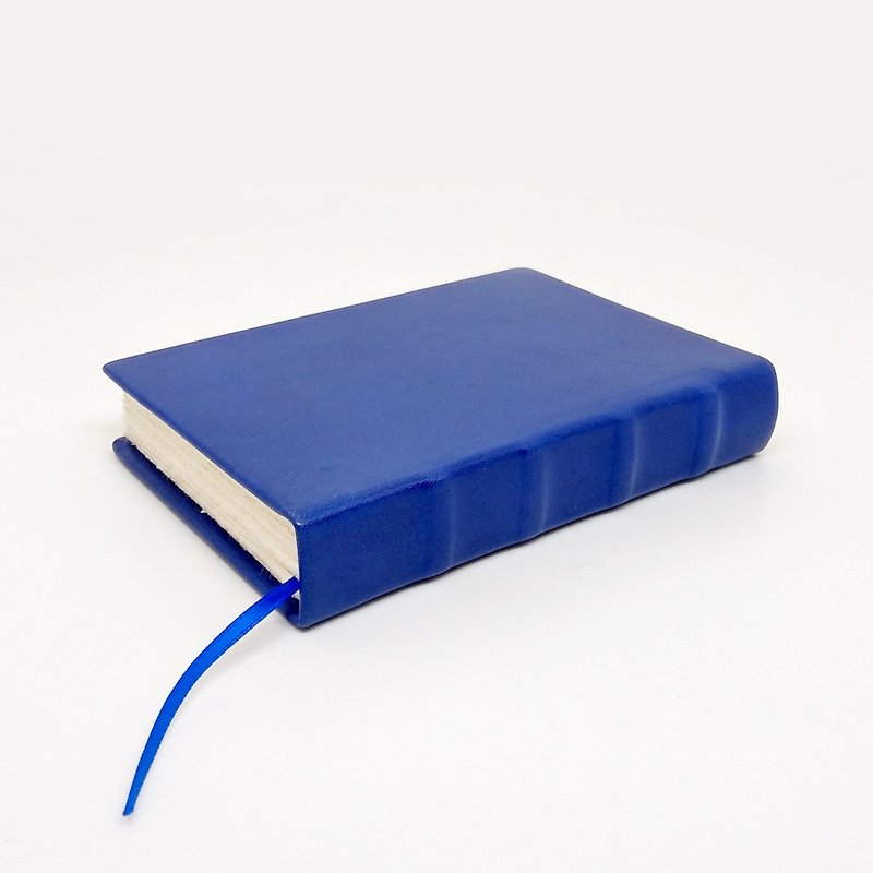 德国蓝色硬皮手工毛边纸笔记本 | Heinz Pütz - 笔记本/手帐 - 纸 蓝色