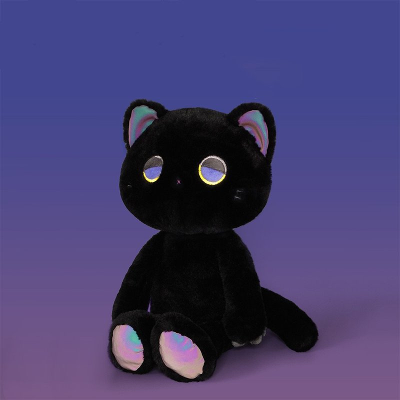 NEC the Black Cat 小黑貓毛絨玩偶 - 玩具/玩偶 - 聚酯纤维 