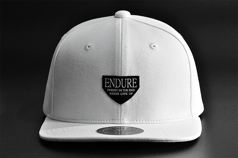ENDURE/白色/经典棒球帽 - 帽子 - 棉．麻 