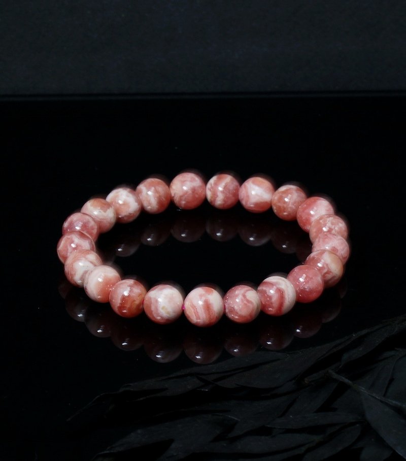红纹石 9mm 水晶手链 ( Rhodochrosite 9mm Bracelet ) - 手链/手环 - 水晶 