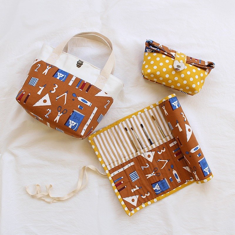 Goody Bag-文具用品福袋组合 - 手提包/手提袋 - 棉．麻 