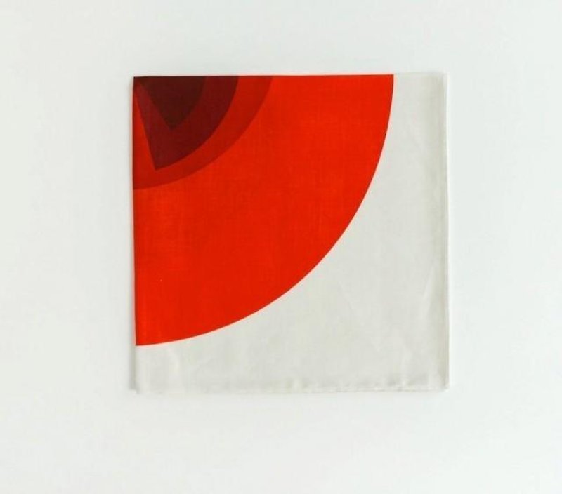 Arcs Pocket Square - 其他 - 棉．麻 红色