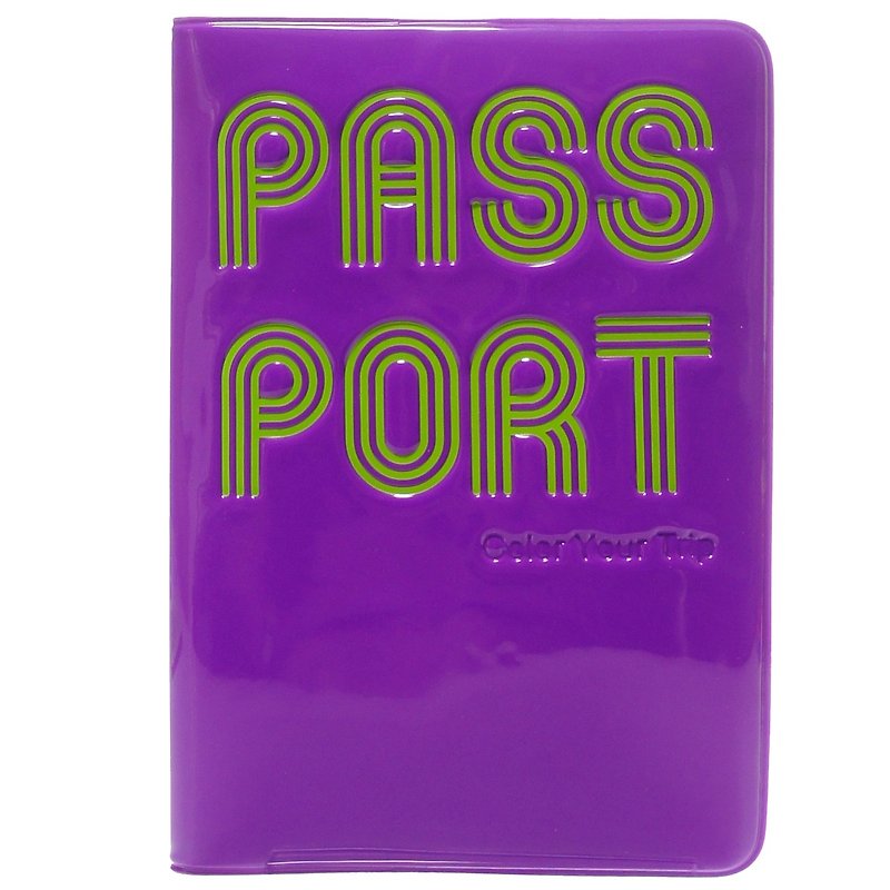 Rollog 护照套 (紫色) - 护照夹/护照套 - 塑料 