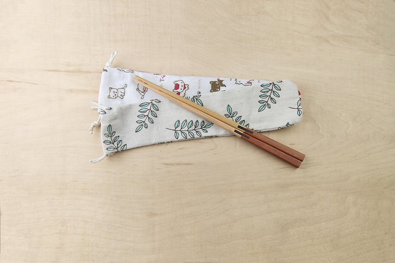 木质筷 <客制化 餐具 筷子 圣诞节> - 筷子/筷架 - 木头 咖啡色