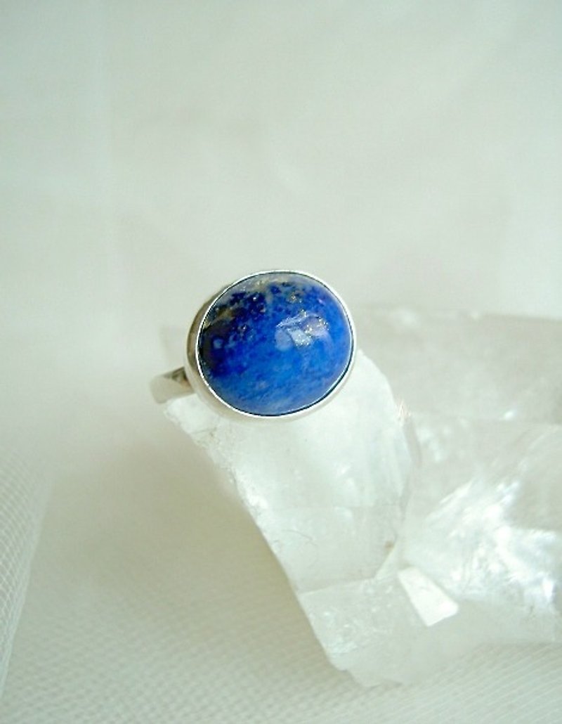 ラピスラズリ・リング　14号 - 戒指 - 宝石 蓝色