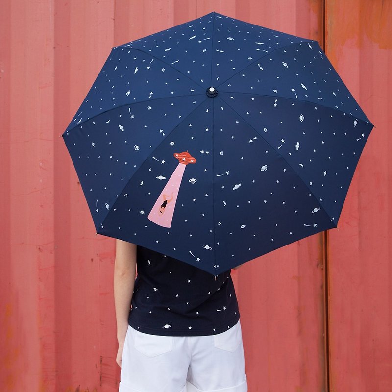 YIZISTORE雨伞晴雨伞手动创意小清新遮阳伞-UFO - 雨伞/雨衣 - 其他材质 