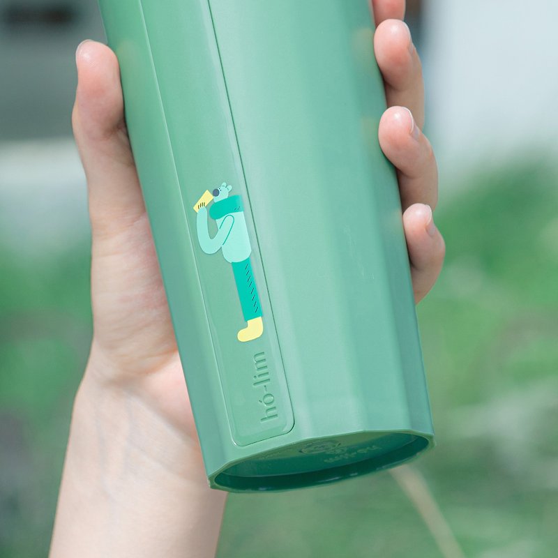 hó-lim 饮料杯 / 包大山联名款 720ml / 雅绿 - 水壶/水瓶 - 塑料 绿色