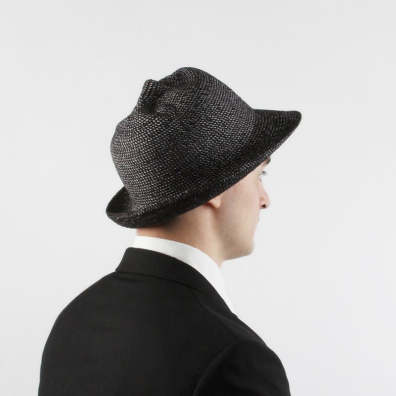 MASK hat 面具帽_人脸/混黑 - 帽子 - 其他材质 黑色