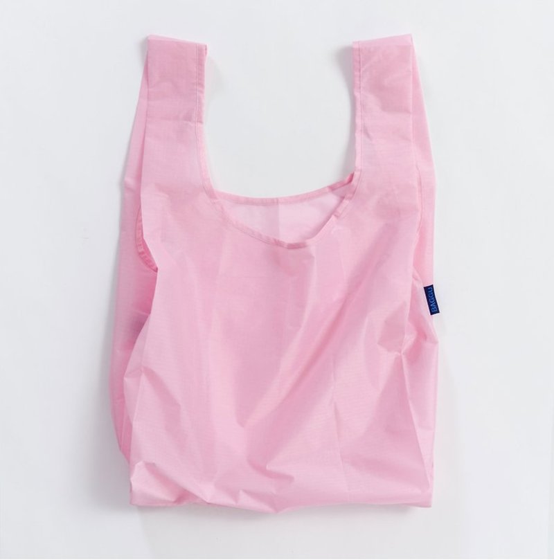BAGGU环保收纳购物袋- 棉花糖粉色 - 手提包/手提袋 - 防水材质 粉红色