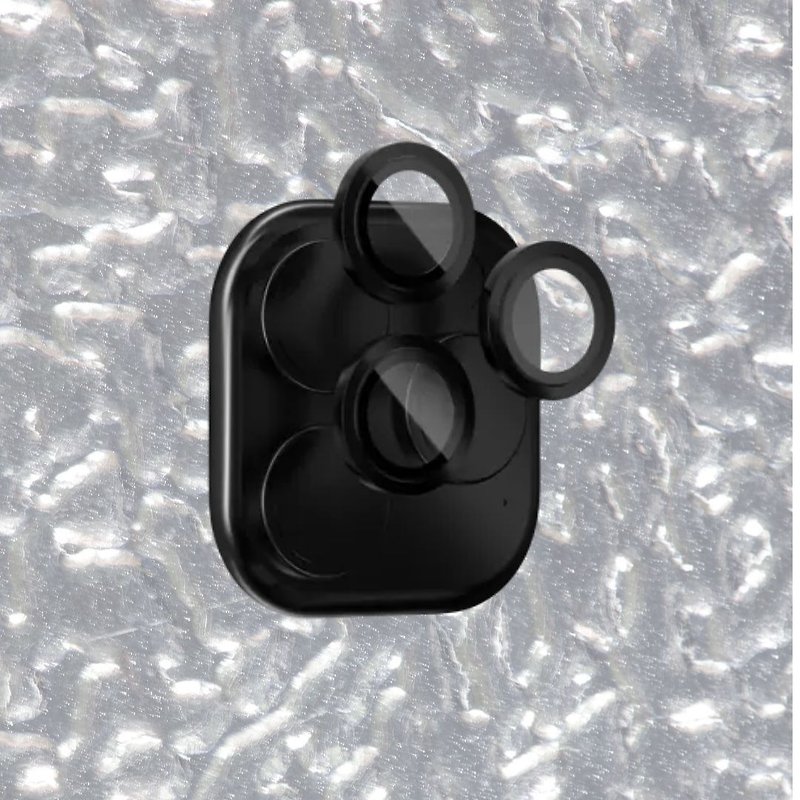 ZAGG iPhone 15 Metal Frame 镜头保护贴 - 手机配件 - 其他材质 黑色
