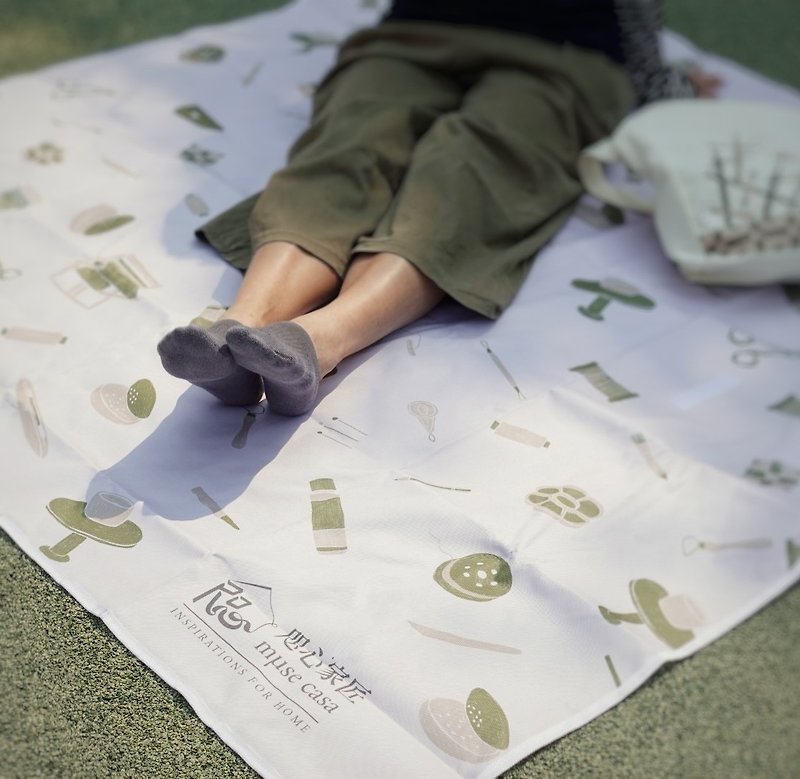 【Merch Collection】咫心家匠便携式野餐垫 - 野餐垫/露营用品 - 防水材质 