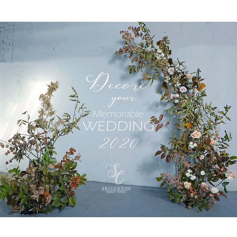 SCwedding 自然浪漫的裸粉色质感婚礼企划 - 干燥花/捧花 - 植物．花 