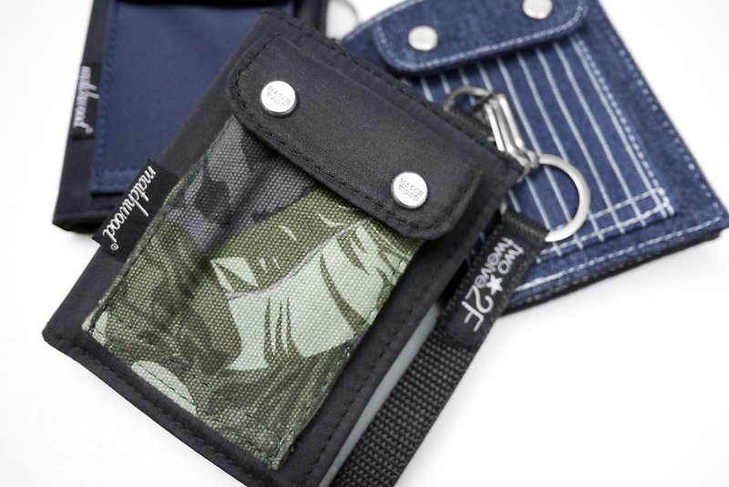 Matchwood Urban 皮夹 钱包 短夹 钱夹 卡夹 高品质皮夹 丛林黑款 - 皮夹/钱包 - 防水材质 绿色