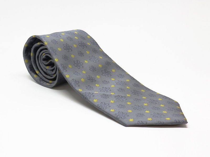 TUT质感领带 – 典雅灰 - 领带/领带夹 - 聚酯纤维 灰色