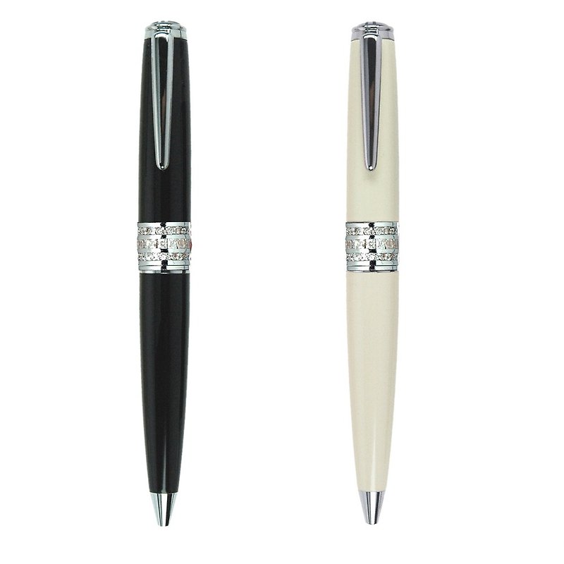 ARTEX 葛莉丝水钻短版原子笔-2色可选 - 圆珠笔/中性笔 - 水晶 白色