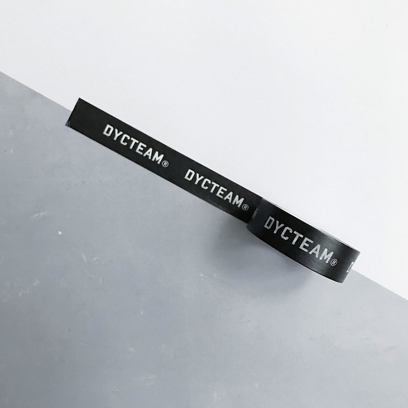 DYCTEAM - LOGO paper tape - 纸胶带 - 纸 黑色