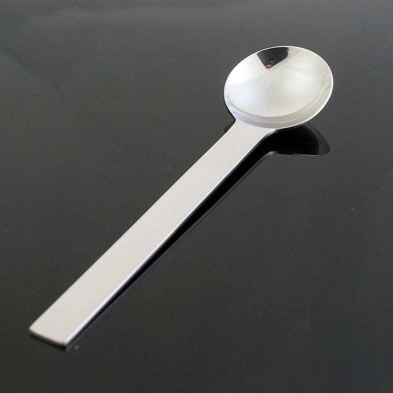 【日本Shinko】日本制 IF.Good Design奖 设计师系列 TI-1 主餐匙 - 餐刀/叉/匙组合 - 不锈钢 银色