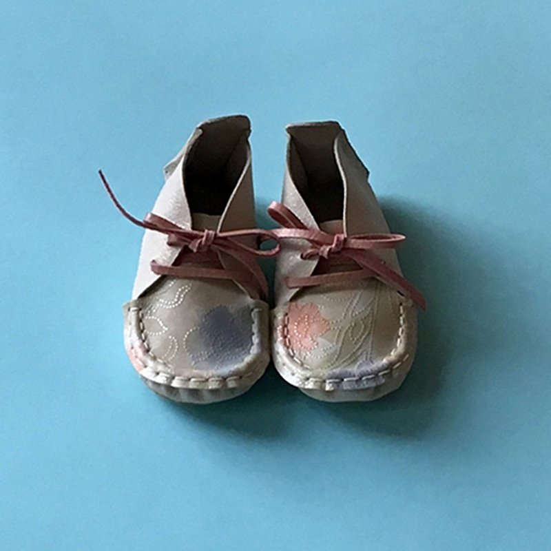 手工订制学步鞋 - 婴儿鞋 - 真皮 