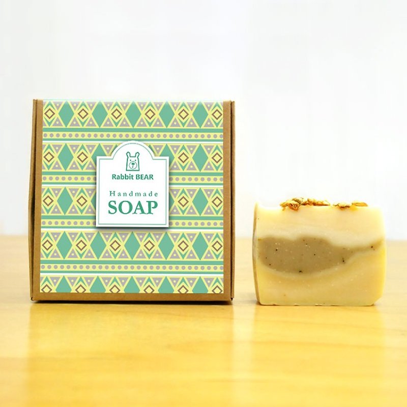 柠檬薄荷茉莉手工冷制皂 (适干、中、油性) ★Rabbit Bear★ - 肥皂/手工皂 - 其他材质 绿色