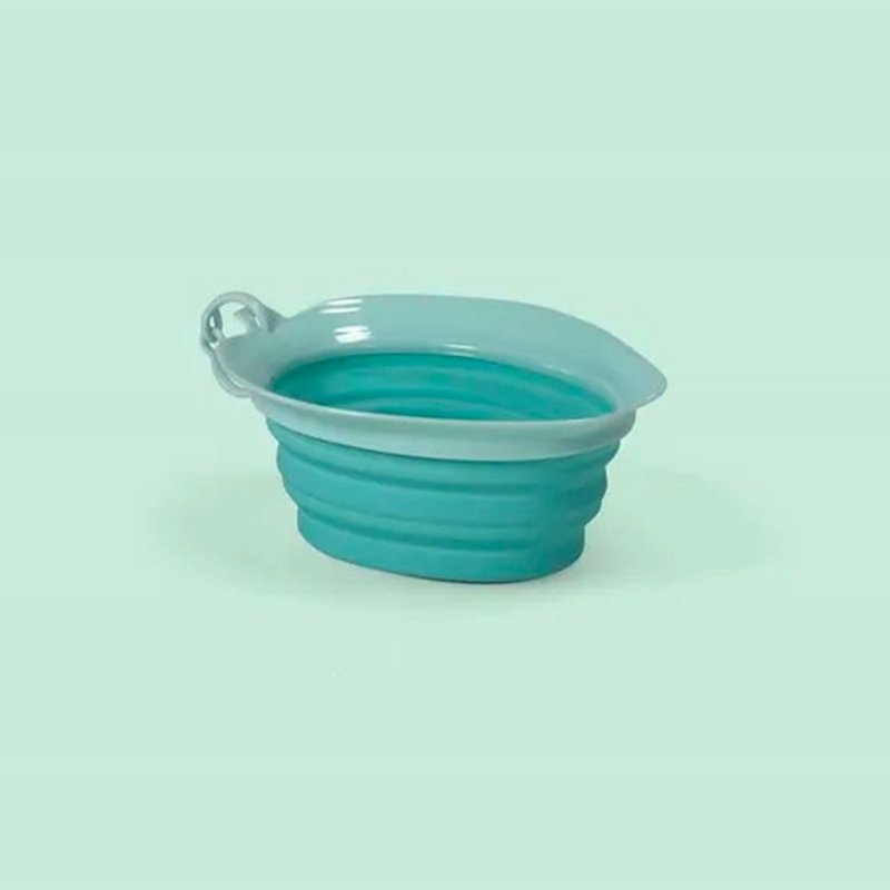 LEAF BOWL叶子造型伸缩外出碗 (颜色随机出货) - 碗/碗架 - 塑料 