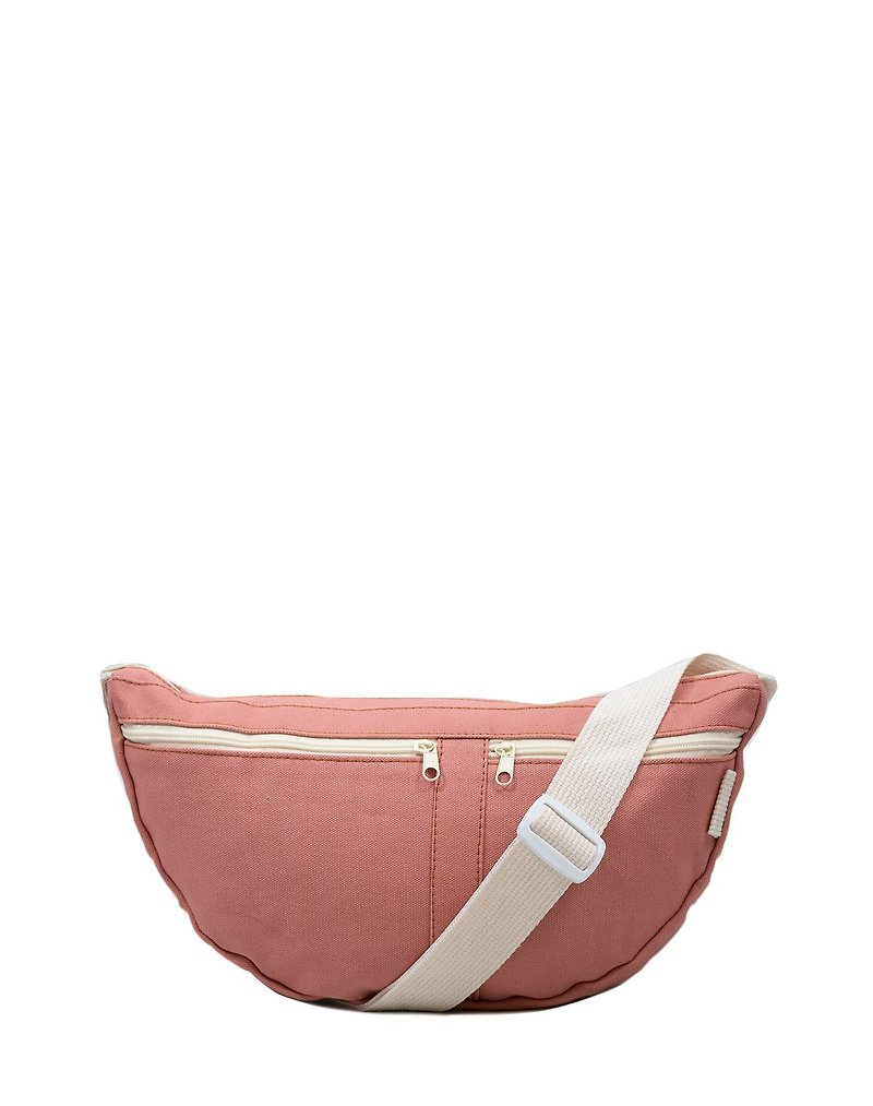 PinkyBelt bag - 侧背包/斜挎包 - 棉．麻 