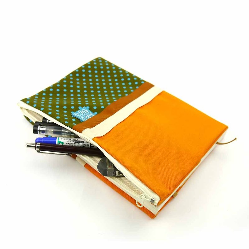 WaWu A5/25K布书套 (柠檬黄) - 笔记本/手帐 - 棉．麻 