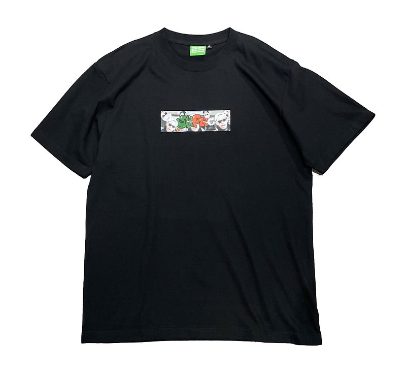 Stayhome x PNC Sticker Logo Tee 短袖 - 男装上衣/T 恤 - 棉．麻 