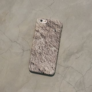 香港品牌 Sell Good 原创岩石纹理 磨砂硬壳 iPhone 手机壳 - 玄武岩石