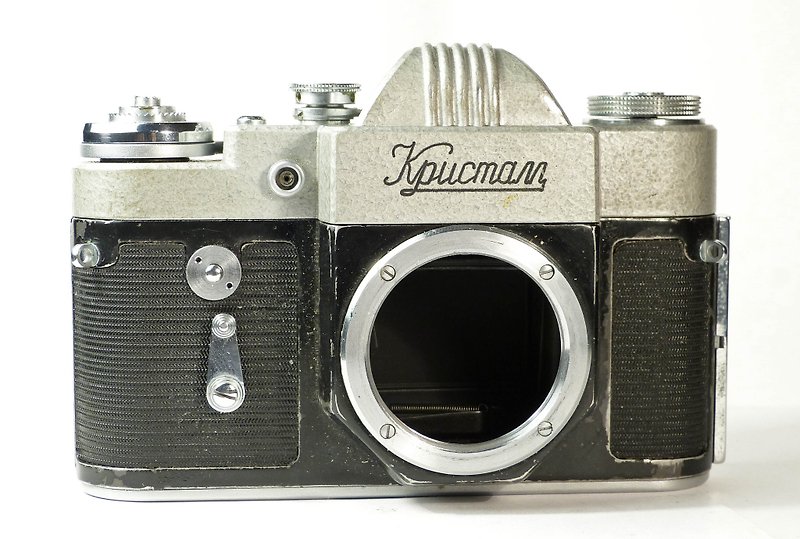 Crystal Kristal body USSR SLR 35mm film camera KMZ M39 mount - 相机 - 其他金属 
