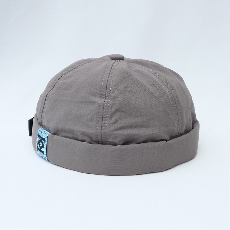 KAIKAI - Fearless - 插扣速干水兵帽 - 浅灰 - 帽子 - 聚酯纤维 灰色