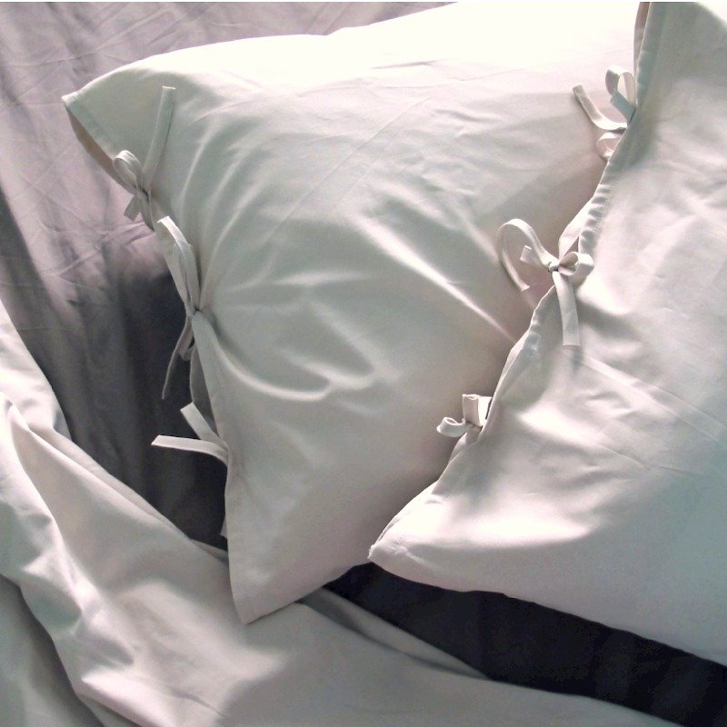 冬日微光_100%土耳其有机棉OCS认证枕头套两个_奶油棕 - 寝具 - 棉．麻 卡其色