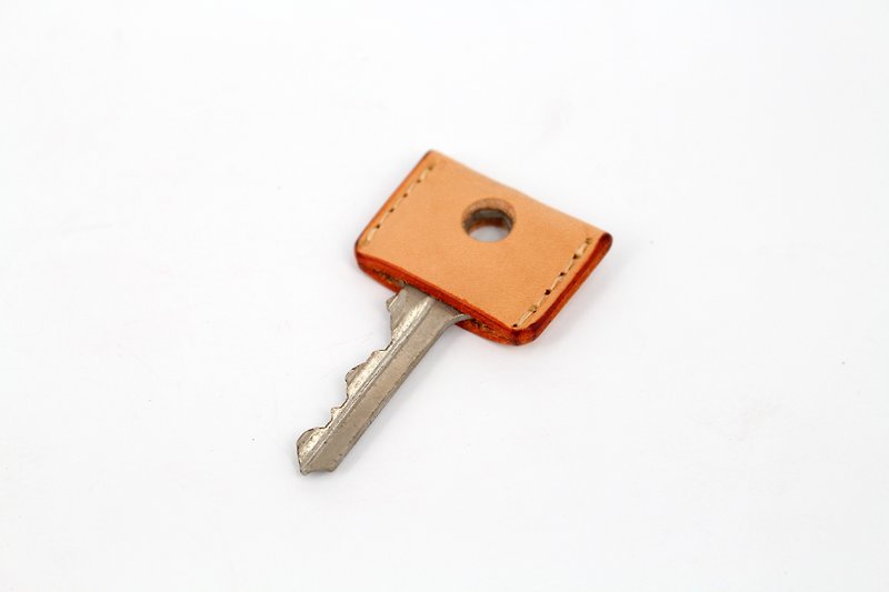 MOOS 钥匙皮套 意大利植鞣牛革 单一发售 - 钥匙链/钥匙包 - 真皮 金色