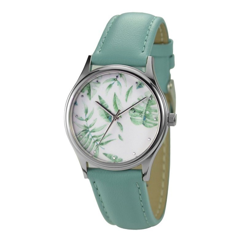 绿叶手表 中性设计 全球包邮 - 男表/中性表 - 不锈钢 绿色
