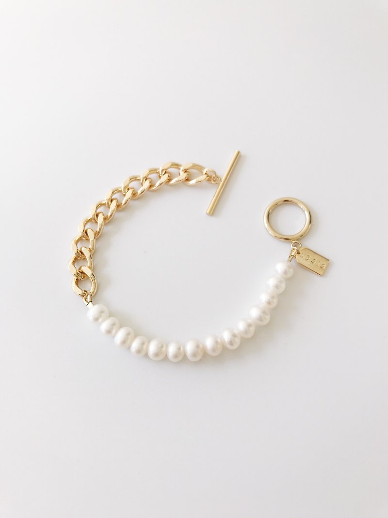 LESIS | Half Bracelet - 手链/手环 - 珍珠 白色