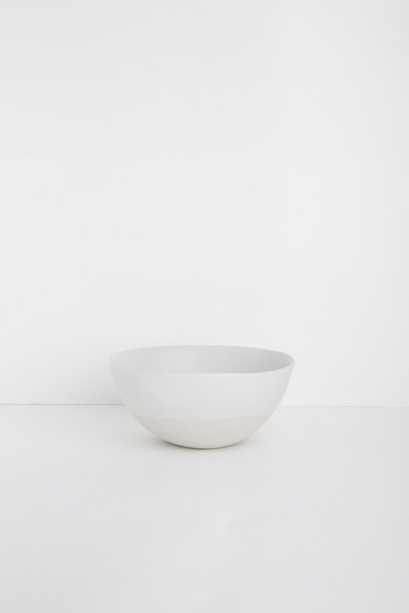 Large Bowl Neutral 1.0 Collection - 茶具/茶杯 - 陶 白色